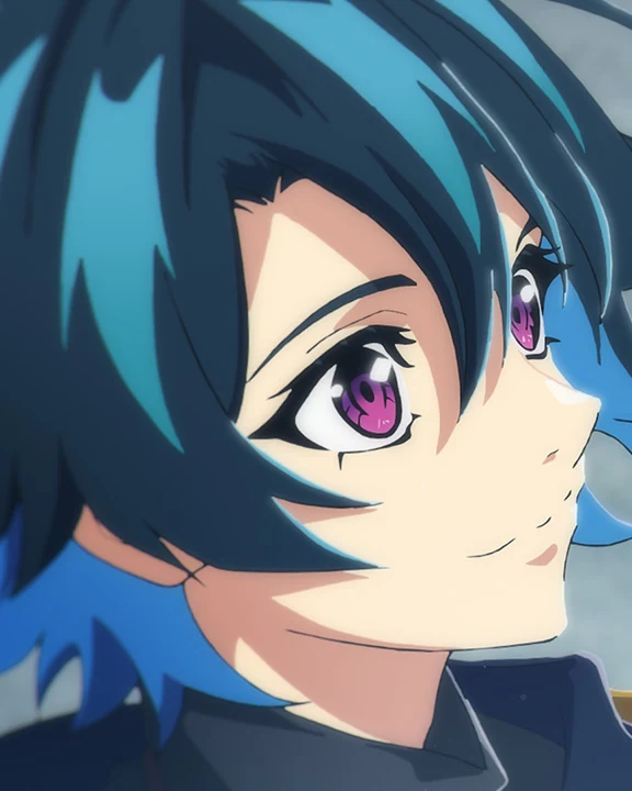 Will looks back over his shoulder in the academy uniform.